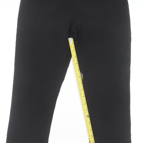 &Co Woman Black XS Slim Ankle Tapered Trousers for Women