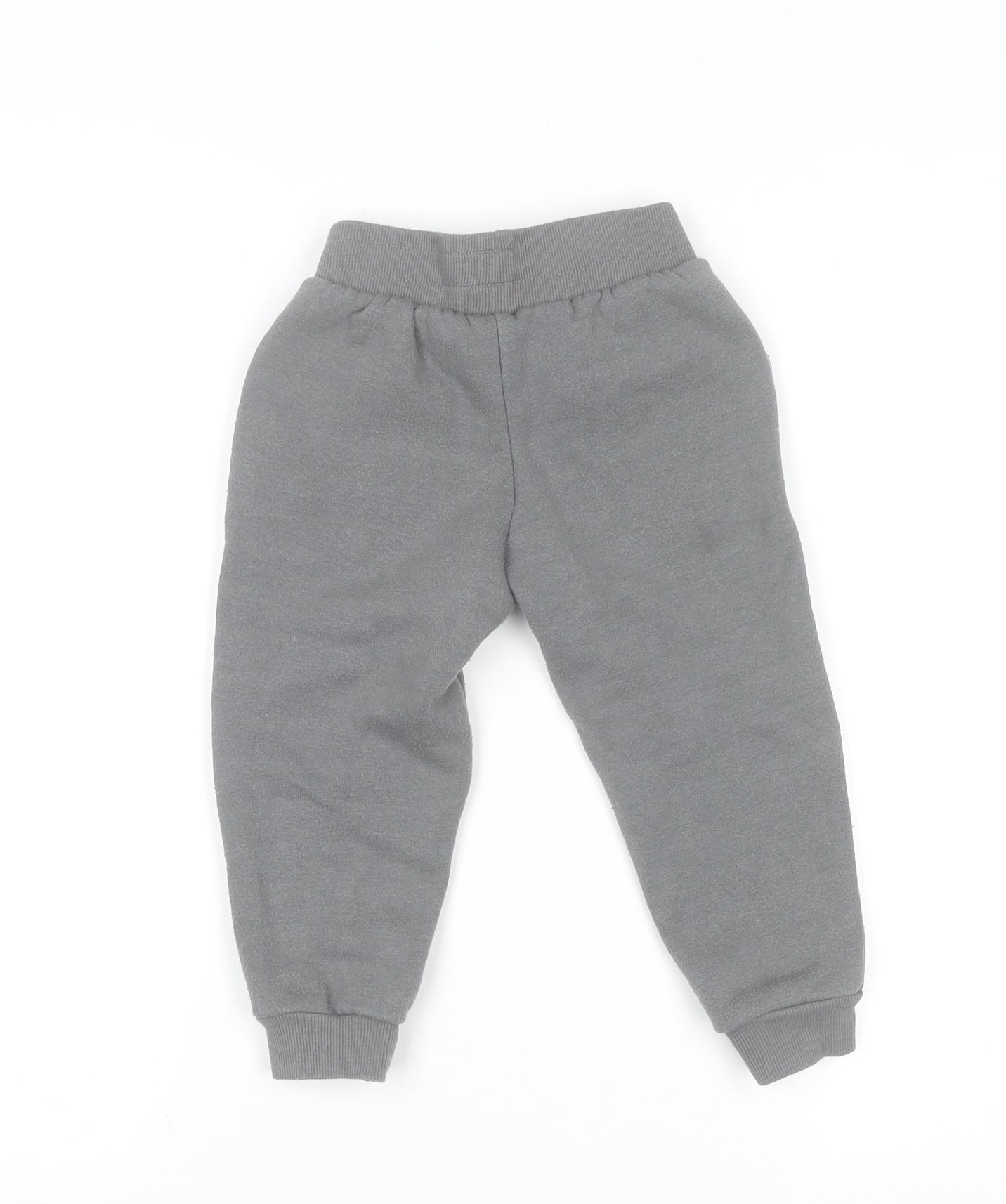 Disney Junior Mickey Boys Grey Jogger Sweatpants 3 Years Cotton Blend