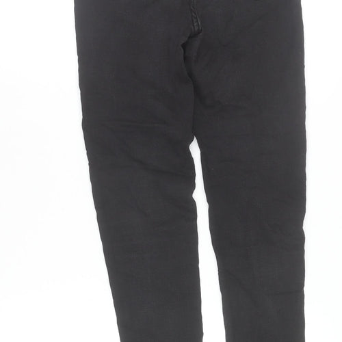 Diesel Womens Black Skinny Regular Fit Jeans Size 10 Denim Stretch
