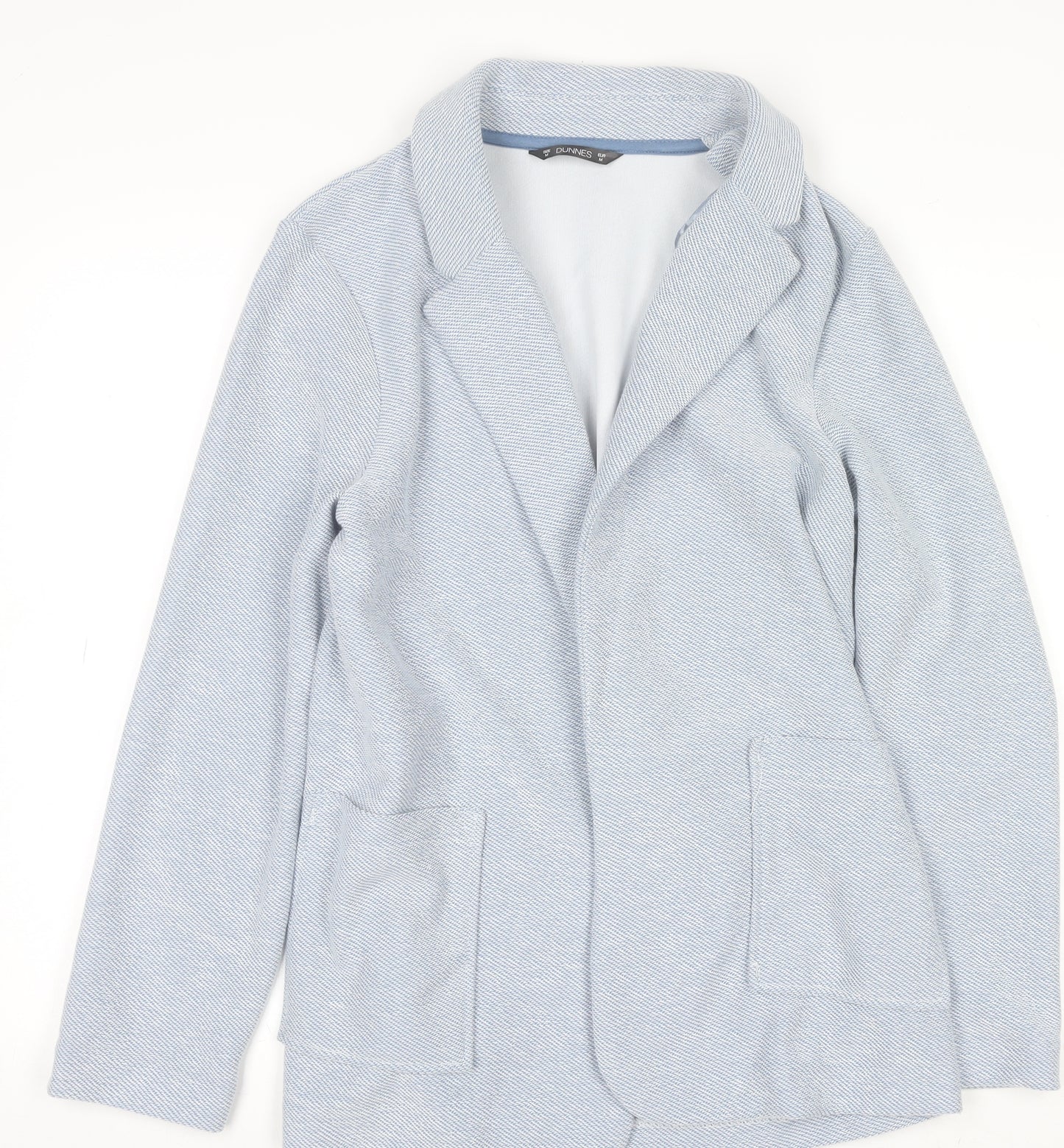Dunnes Stores Women Blue Medium Single-Breasted Blazer Jacket