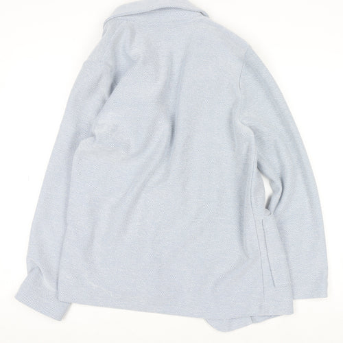 Dunnes Stores Women Blue Medium Single-Breasted Blazer Jacket