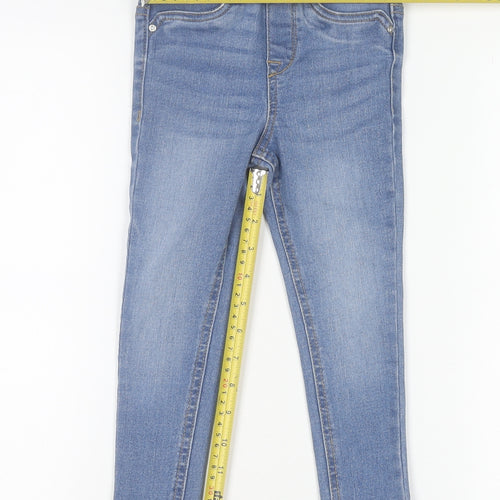 denim co. Girls Blue Jegging Jeans 3-4 Years Stretch Denim Casual