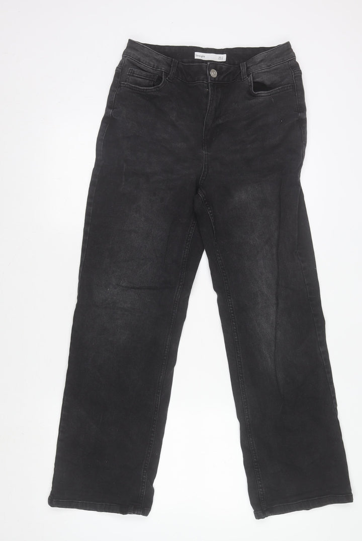 Dunnes Stores Women’s Black Straight Leg Jeans Size 10