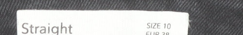 Dunnes Stores Women’s Black Straight Leg Jeans Size 10