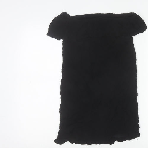 Cotton On Women's Black Off Shoulder Blouse Size M Lightweight Casual