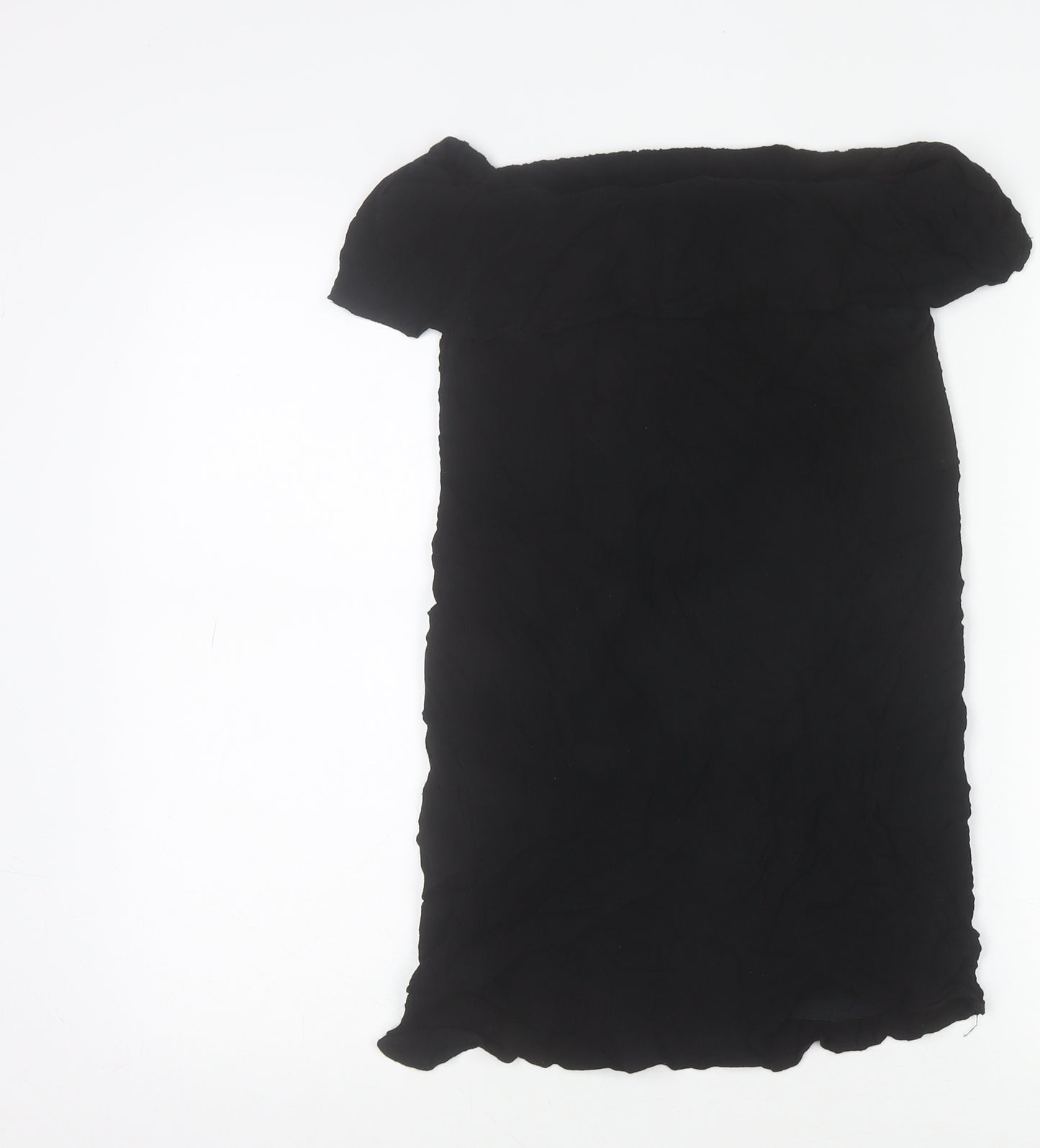 Cotton On Women's Black Off Shoulder Blouse Size M Lightweight Casual