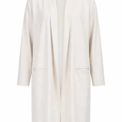 Carolyn Donnelly Women’s Beige Cotton Long Sleeve Cardigan L