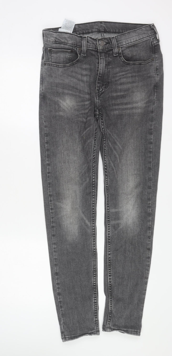 Levi's Men's Grey Slim Fit Stretch Denim Jeans W32 L38