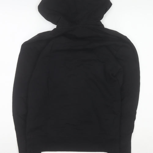 River Island Womens Black XS Pullover Hoodie 100% Cotton