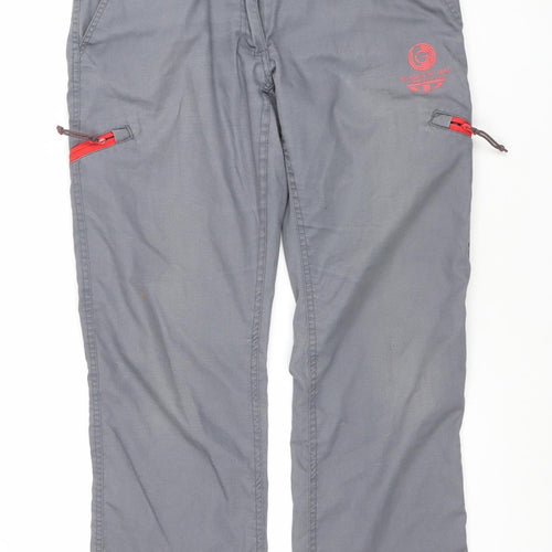 Trespass Men's Grey Cargo Trousers M Quick Dry Outdoor