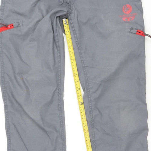 Trespass Men's Grey Cargo Trousers M Quick Dry Outdoor