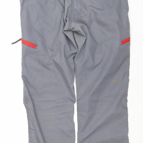 Trespass Men's Grey Cargo Trousers M Quick Dry Outdoor