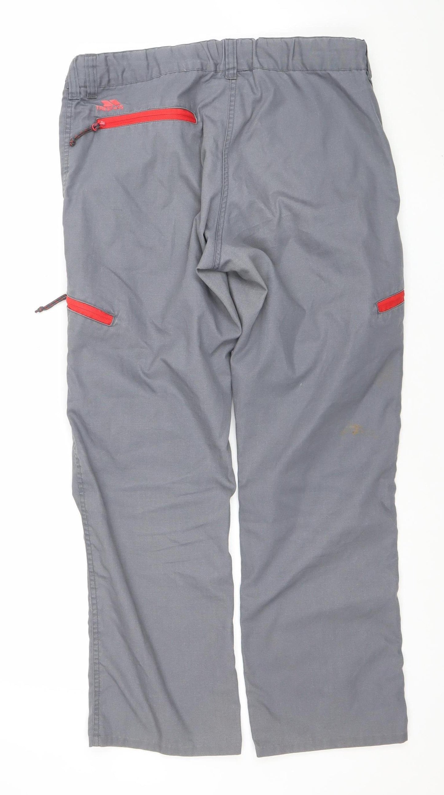 Trespass Men's Grey Cargo Trousers M Quick Dry Outdoor
