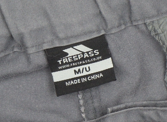 Trespass Men's Grey Cargo Trousers M Quick Dry Outdoor