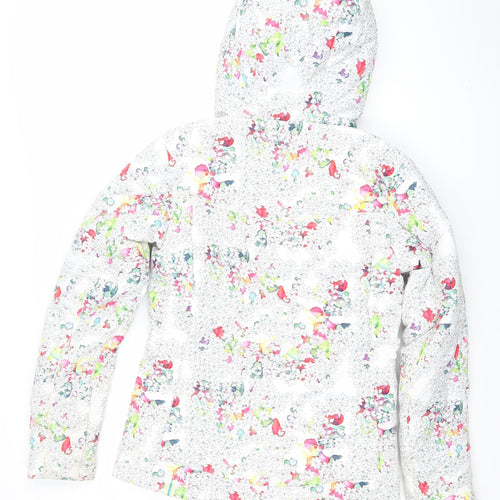 Wed'ze Womens Multicoloured Ski Jacket S Hooded Insulated Winter Coat