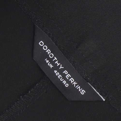Dorothy Perkins Women’s Black Wide-Leg Dress Pants Size 14