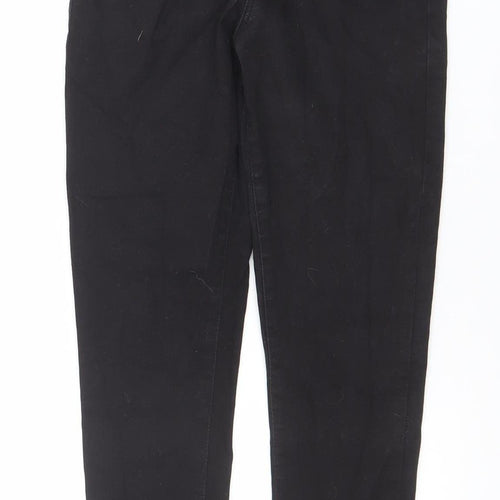 Denim Co Women's Black Skinny Jeans Size 12 Stretch Mid Rise