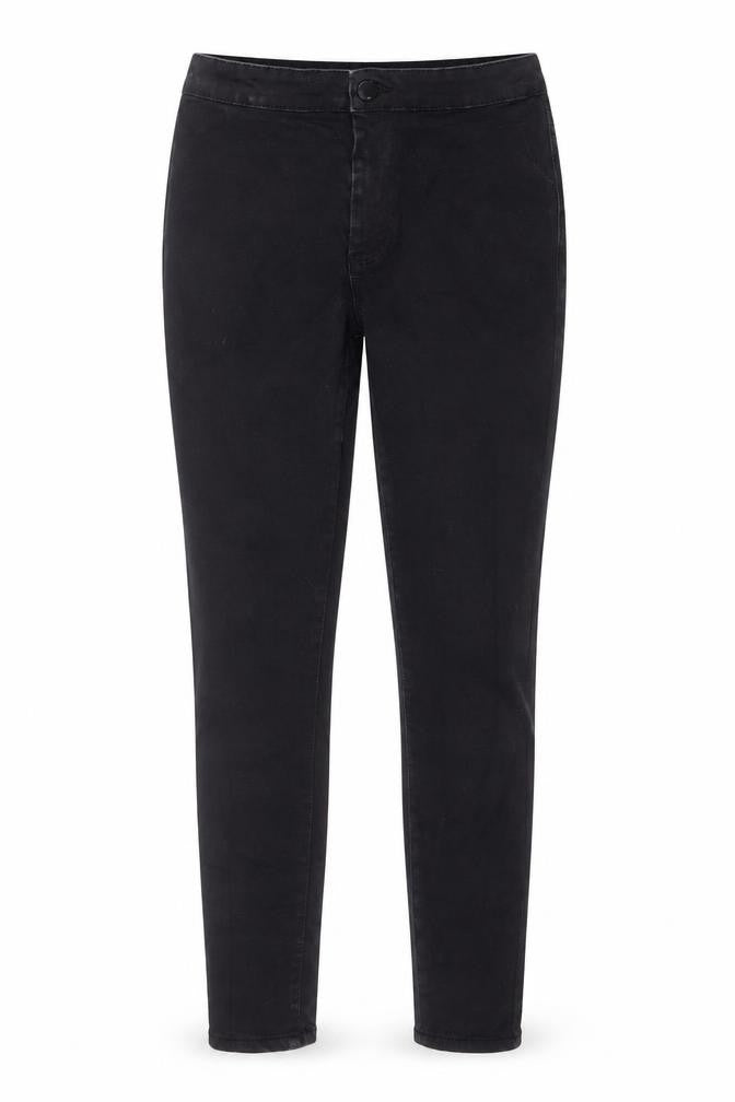 Denim Co Women's Black Skinny Jeans Size 12 Stretch Mid Rise