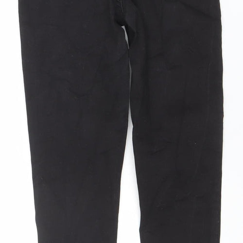 Denim Co Women's Black Skinny Jeans Size 12 Stretch Mid Rise