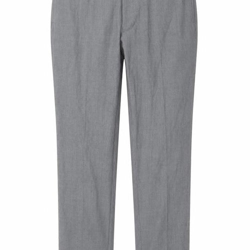 Marks and Spencer Men's Grey Slim Fit Dress Trousers 34in Waist 33in Leg