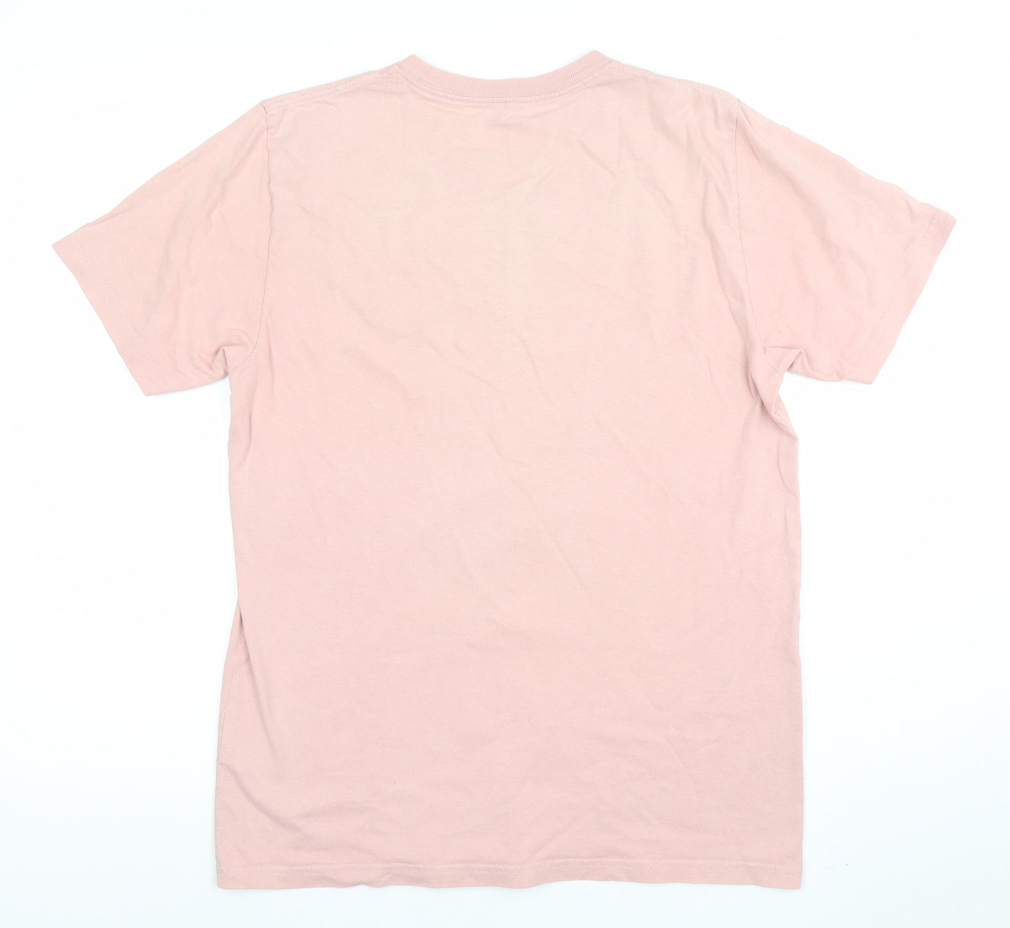 Carhartt Men’s Pink Cotton Logo Crew Neck Short Sleeve T-Shirt M