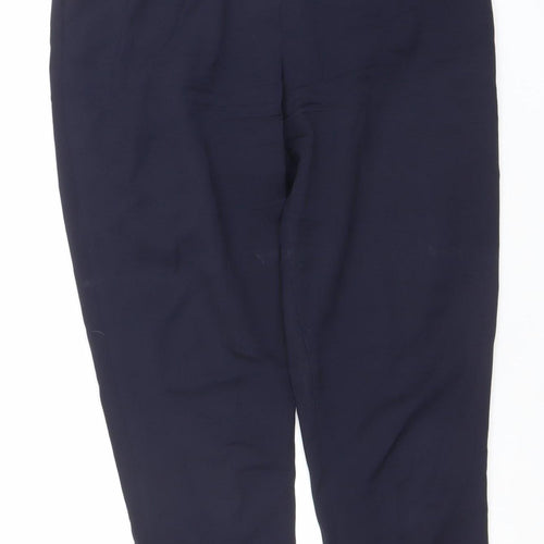 Austin Reed Women's Navy Blue Wool Tailored Work Trousers Size 8
