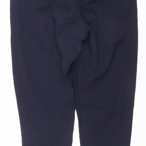 Austin Reed Women's Navy Blue Wool Tailored Work Trousers Size 8