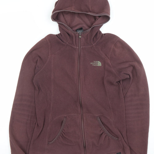 The North Face Women’s Brown Fleece Hooded Full Zip Jacket Size S
