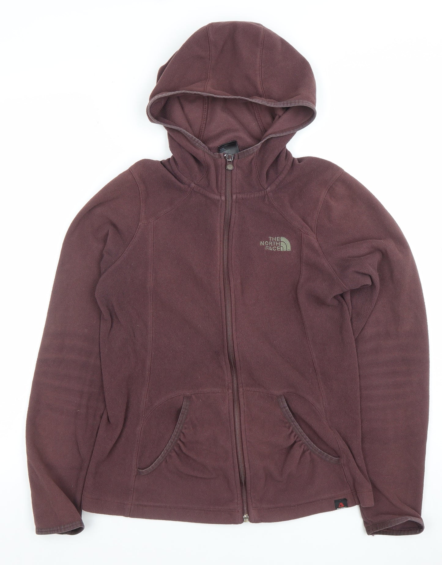 The North Face Women’s Brown Fleece Hooded Full Zip Jacket Size S