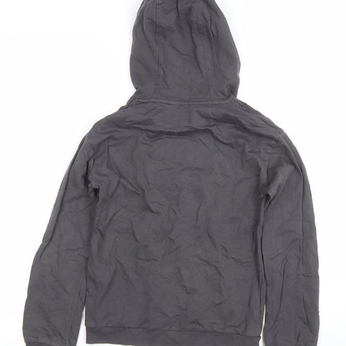 MISO Girls Black 10-11 Years Pullover Hoodie 1996 New York Graphic