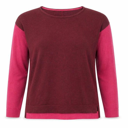 Wallis Women’s Red Long Sleeve Cotton Wool Blend Jumper Size 12