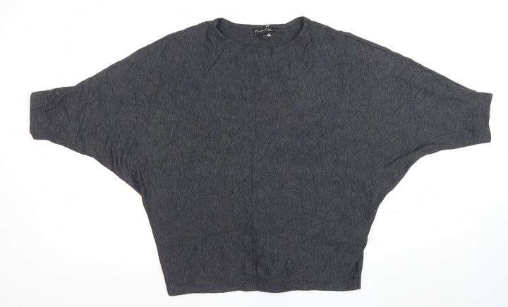 Phase Eight Women’s Grey Dolman Sleeve Tunic Blouse Size L