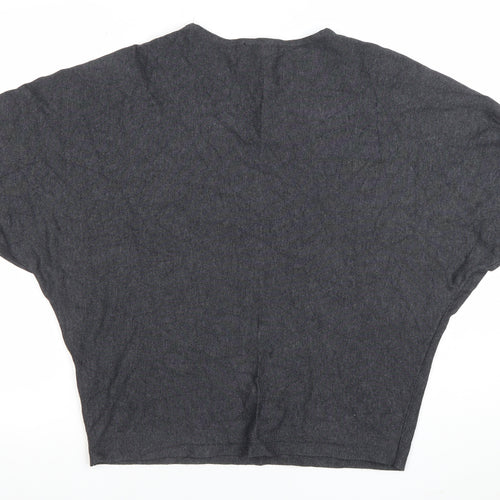Phase Eight Women’s Grey Dolman Sleeve Tunic Blouse Size L