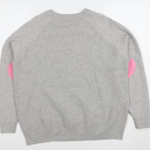 Marks and Spencer Women's Grey Disney Love Jumper M