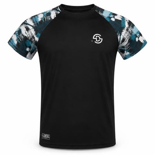 Diesel Boys Black Graphic Sleeve T-Shirt Age 15 Regular Fit