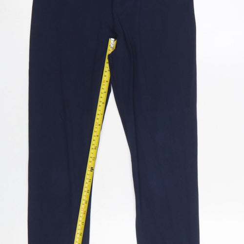 Nike Womens Blue Leggings M Stretch Activewear Trousers