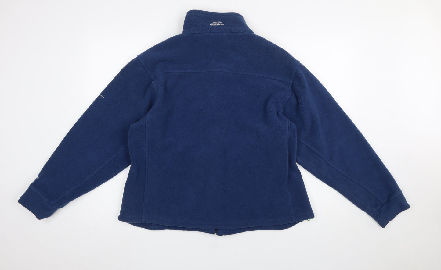 Trespass Men's Blue Fleece Full Zip Outdoor Jacket L