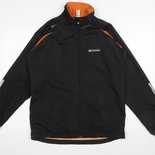 Rockrider Men's Black S Windbreaker Cycling Jacket Lightweight