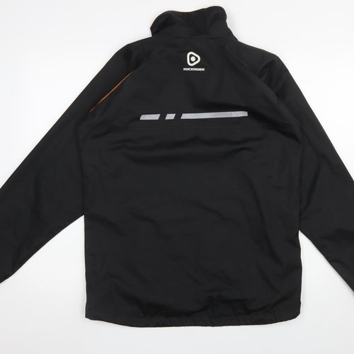 Rockrider Men's Black S Windbreaker Cycling Jacket Lightweight