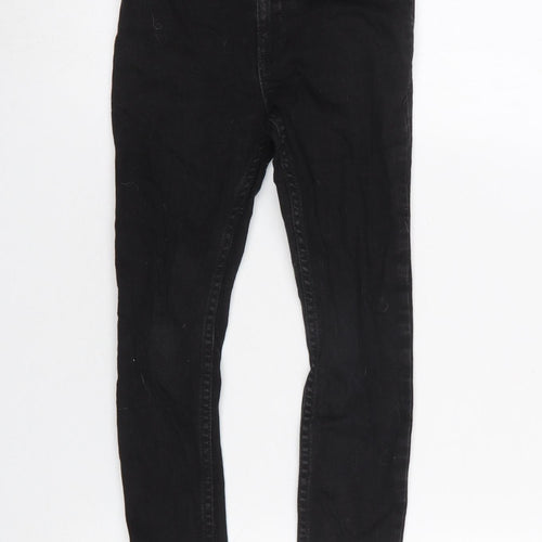 River Island Boys Black Skinny Jeans 6 Years Stretch Denim