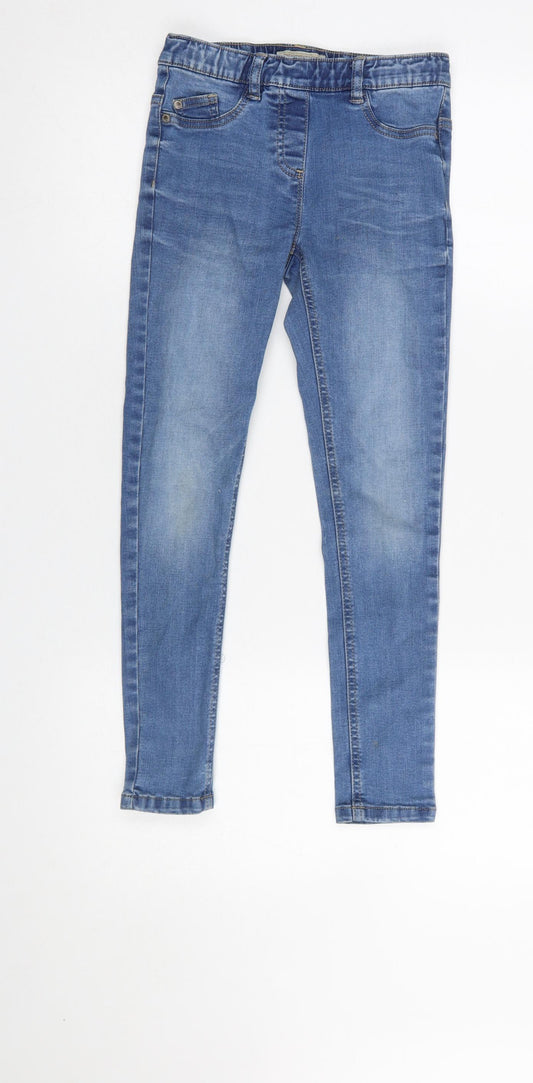 Next Girls Blue Jegging Jeans 9 Years Slim Fit Stretch Denim