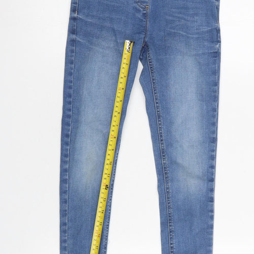 Next Girls Blue Jegging Jeans 9 Years Slim Fit Stretch Denim