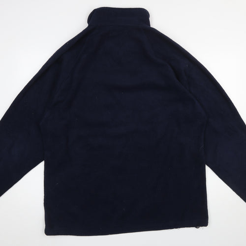 Kappa Men's Navy Blue 2XL Fleece 1/4 Zip Pullover Sweatshirt