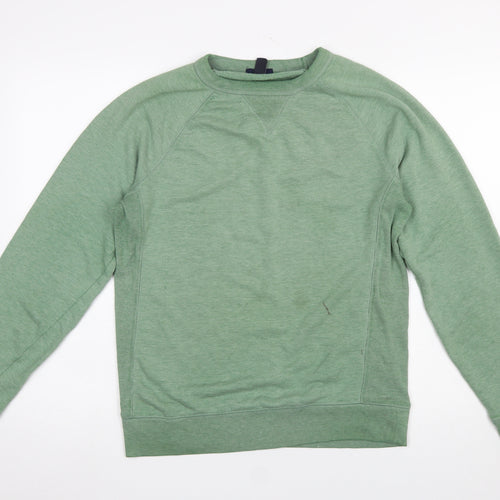 Gap Men's Green Crew Neck Pullover Sweatshirt Size M