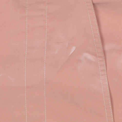 Panache Women’s Pink Microfibre Waterproof Hooded Rain Jacket Size 14