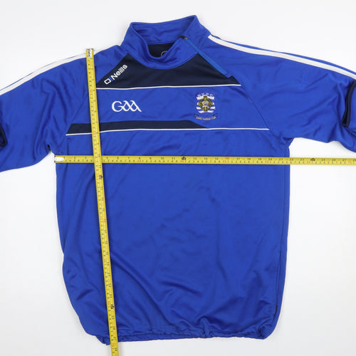 O'Neills Men's Blue XL 1/4 Zip Sports Sweatshirt Mock Neck Lightweight