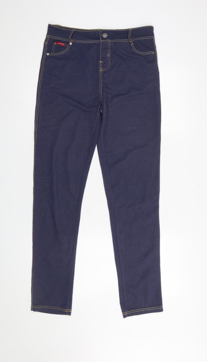 Lee Cooper Women Blue Skinny Stretch Denim Jeans Size 12