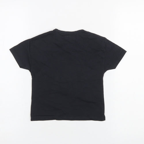 ZARA Girls Black Cherry Vibes Graphic Cotton T-Shirt 3 Years
