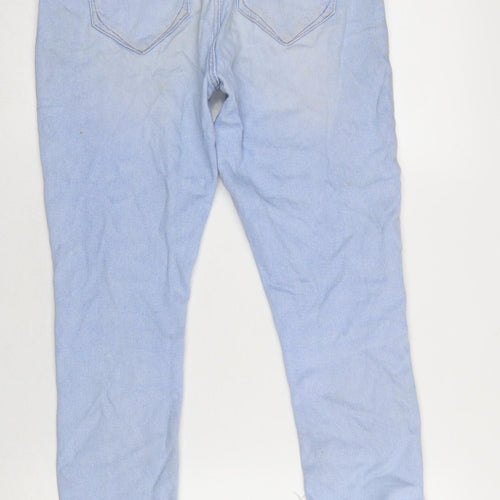 River Island Women’s Blue Light Wash Ankle Slim Jeans Size 12