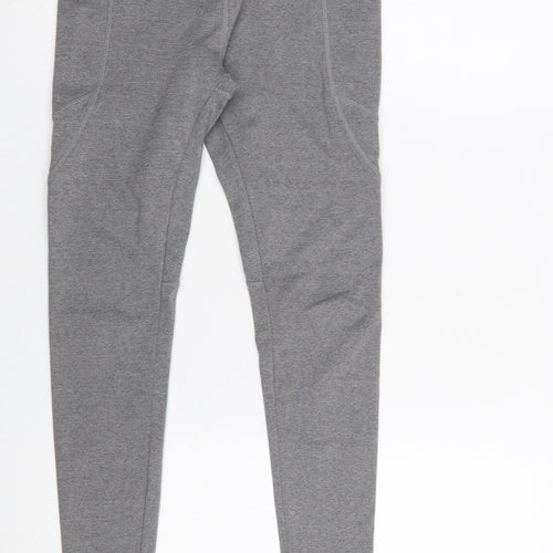 ASOS 4505 Women Grey Size 8 Slim Fit Leggings for Running & Gym
